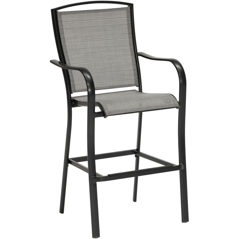 Cape Soleil Commercial Sling Aluminum Bar Height Dining Chair